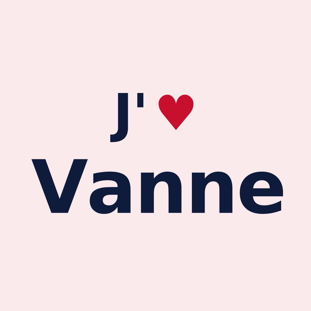 Magnet personnalisé Vanne — design J'aime Vanne