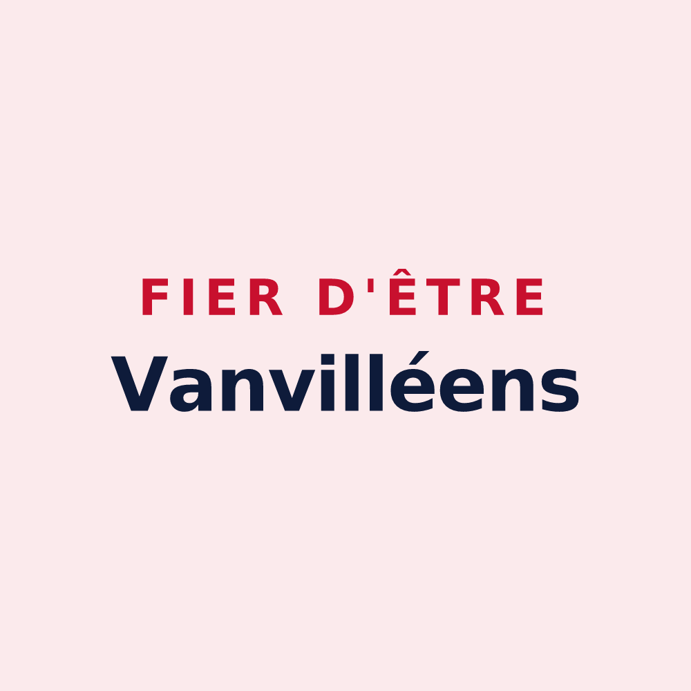 Magnet « Fier d'être Vanvilléens » — design pour Vanvillé