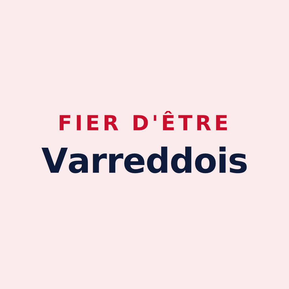 Magnet « Fier d'être Varreddois » — design pour Varreddes