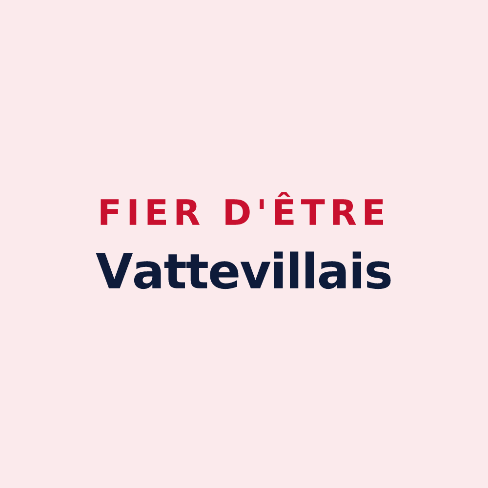 Magnet « Fier d'être Vattevillais » — design pour Vatteville