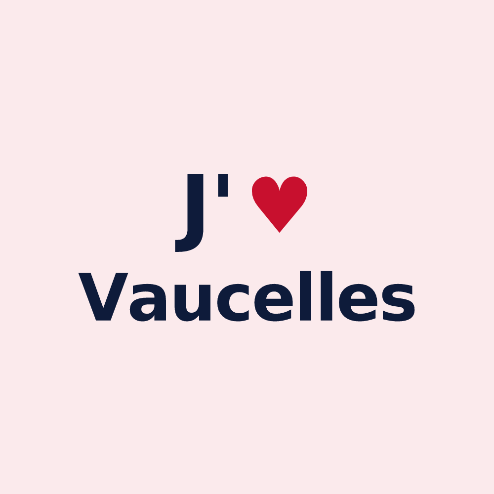 Magnet personnalisé Vaucelles — design J'aime Vaucelles