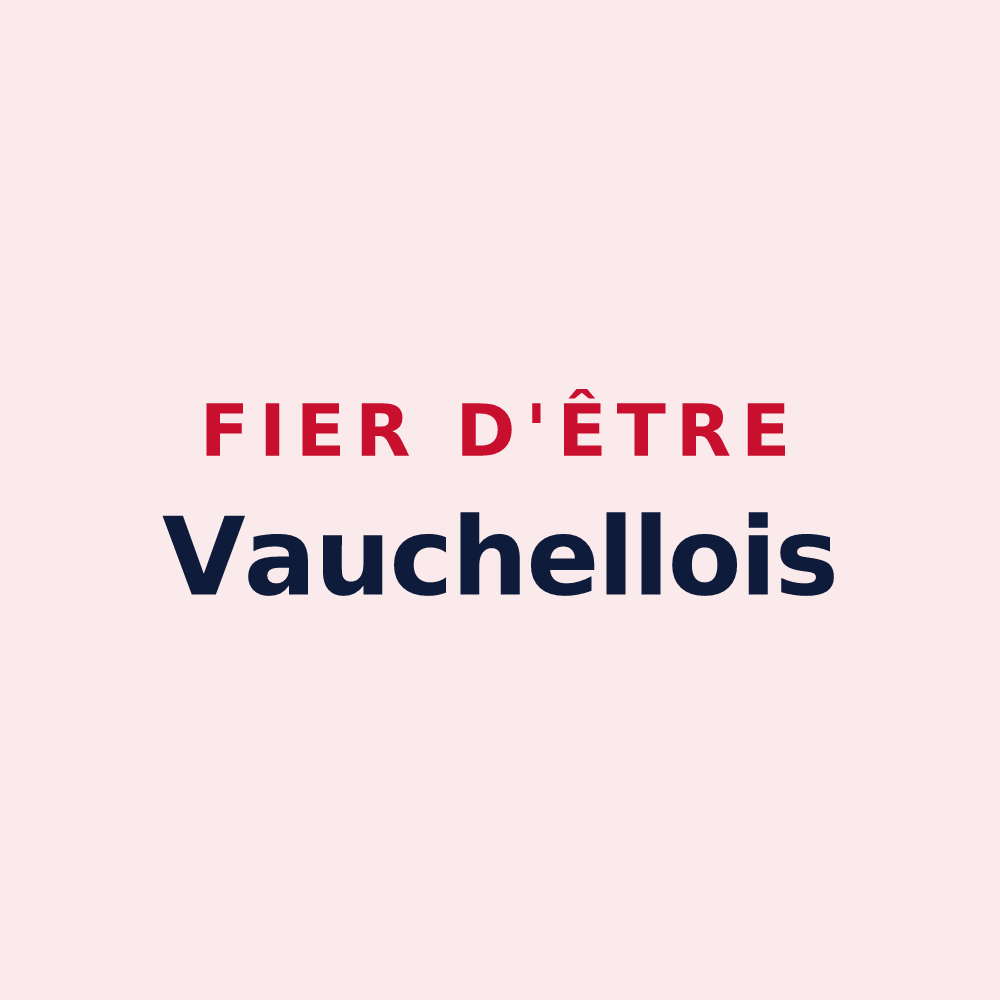 Magnet « Fier d'être Vauchellois » — design pour Vauchelles