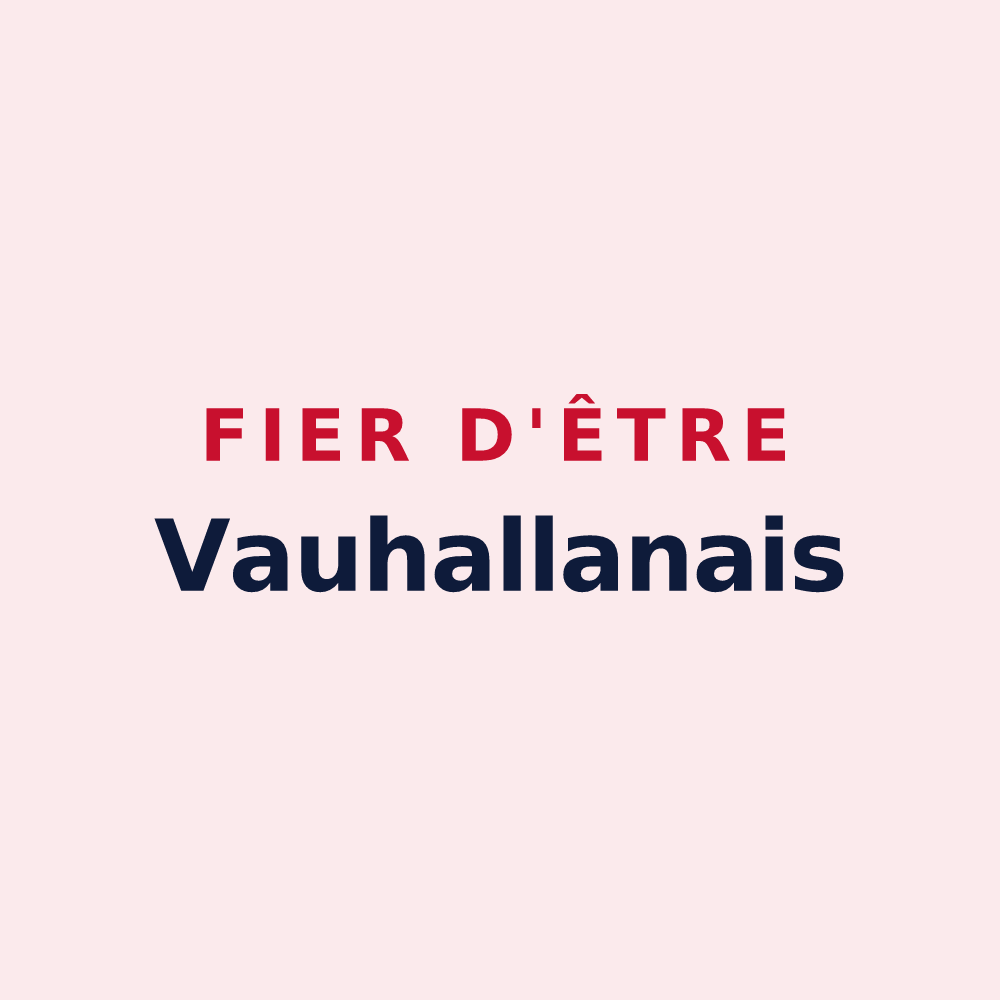 Magnet « Fier d'être Vauhallanais » — design pour Vauhallan