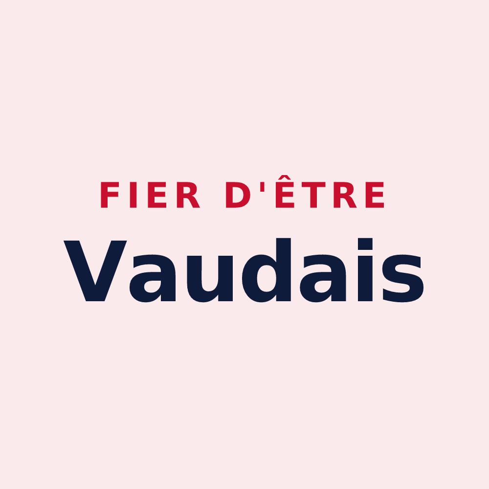 Magnet « Fier d'être Vaudais » — design pour Vaulx-en-Velin