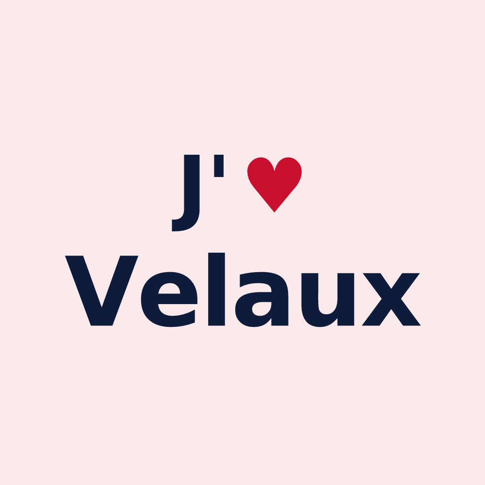 Magnet personnalisé Velaux — design J'aime Velaux