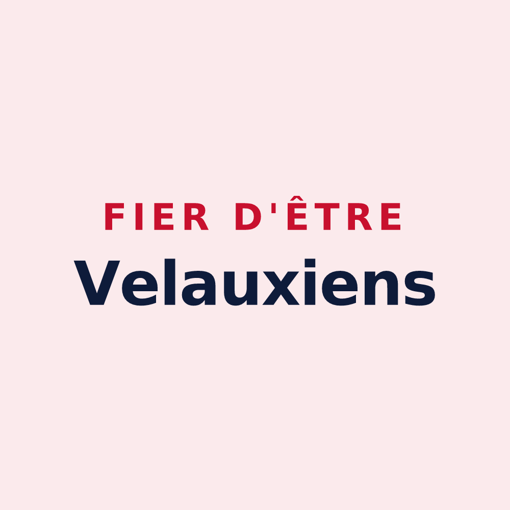 Magnet « Fier d'être Velauxiens » — design pour Velaux
