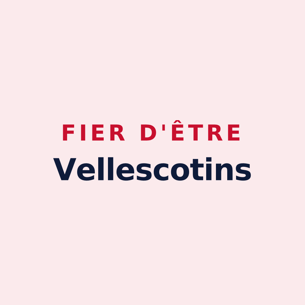 Magnet « Fier d'être Vellescotins » — design pour Vellescot