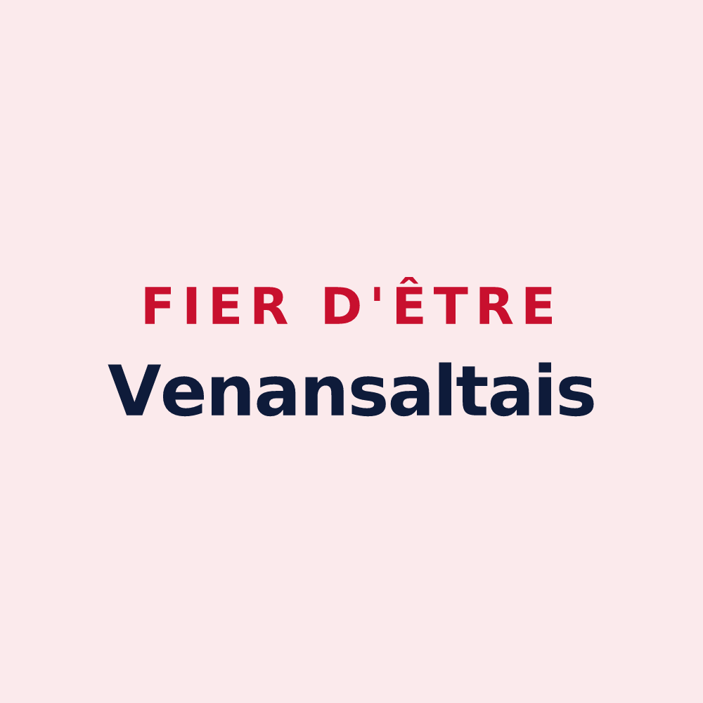 Magnet « Fier d'être Venansaltais » — design pour Venansault