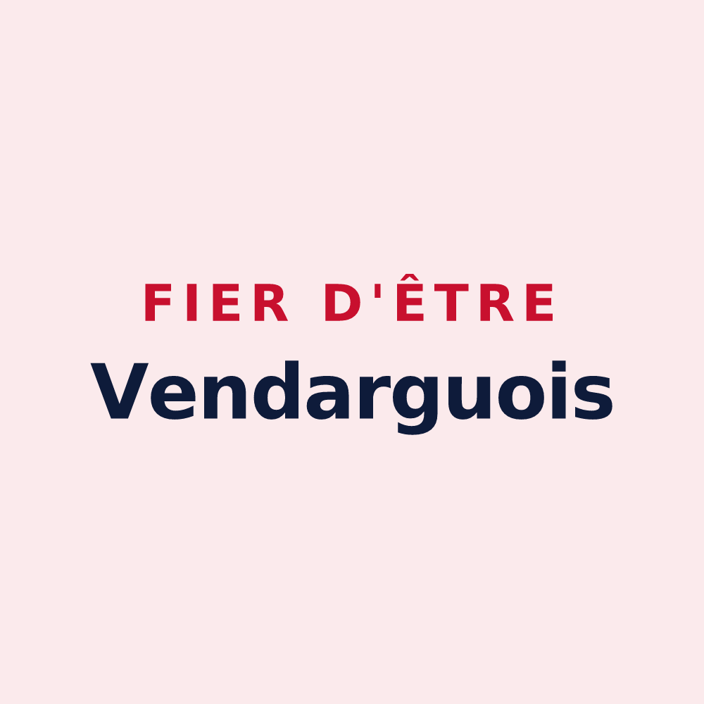 Magnet « Fier d'être Vendarguois » — design pour Vendargues