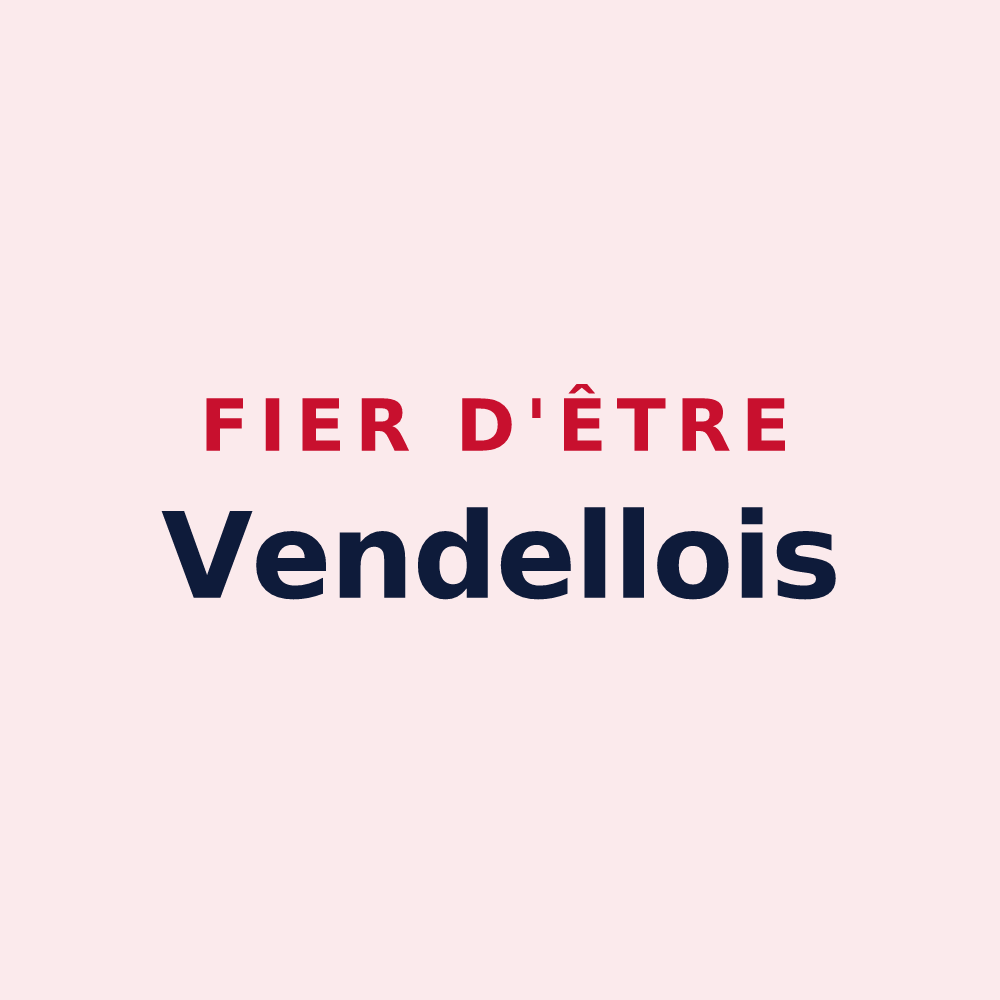 Magnet « Fier d'être Vendellois » — design pour Vendelles