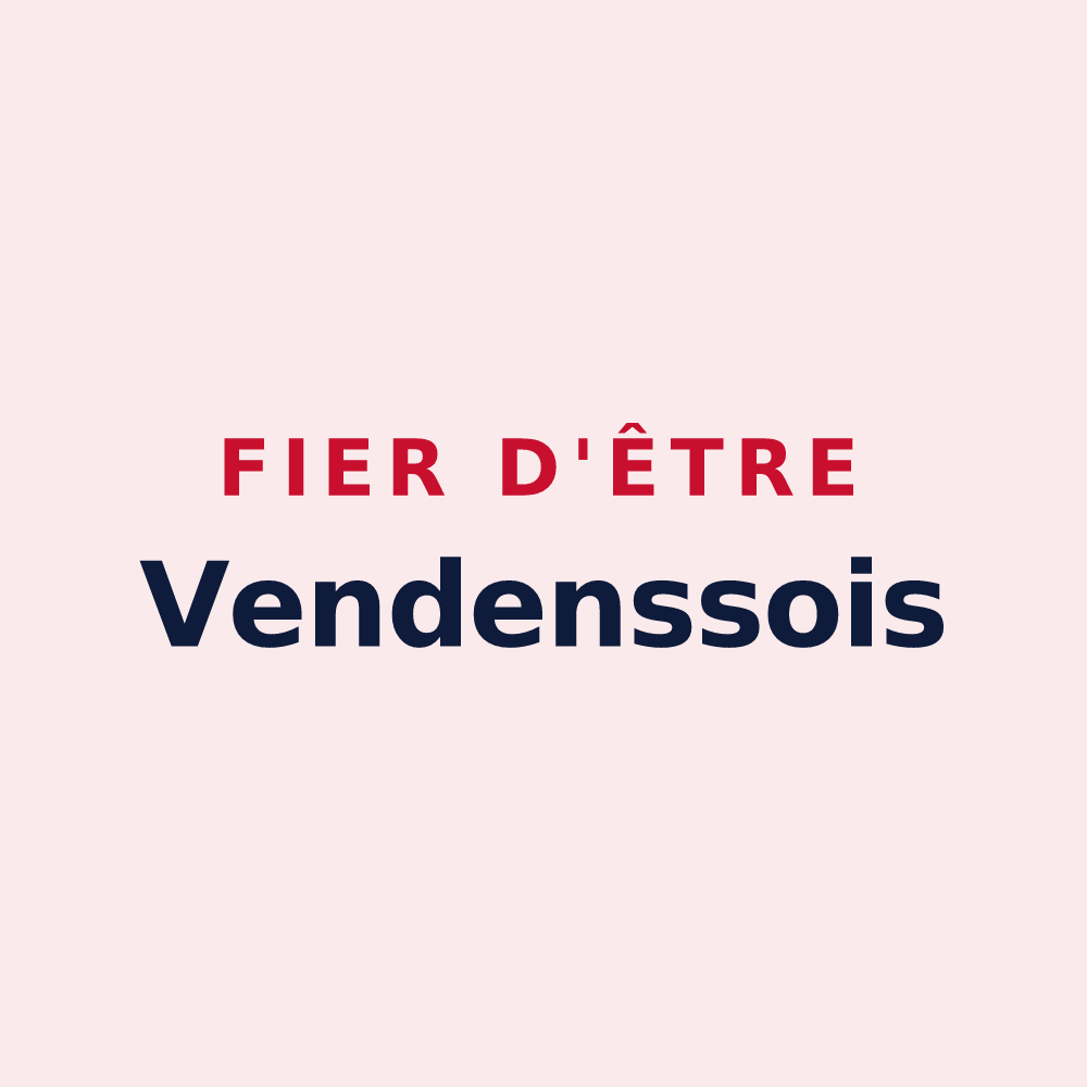 Magnet « Fier d'être Vendenssois » — design pour Vendenesse-sur-Arroux