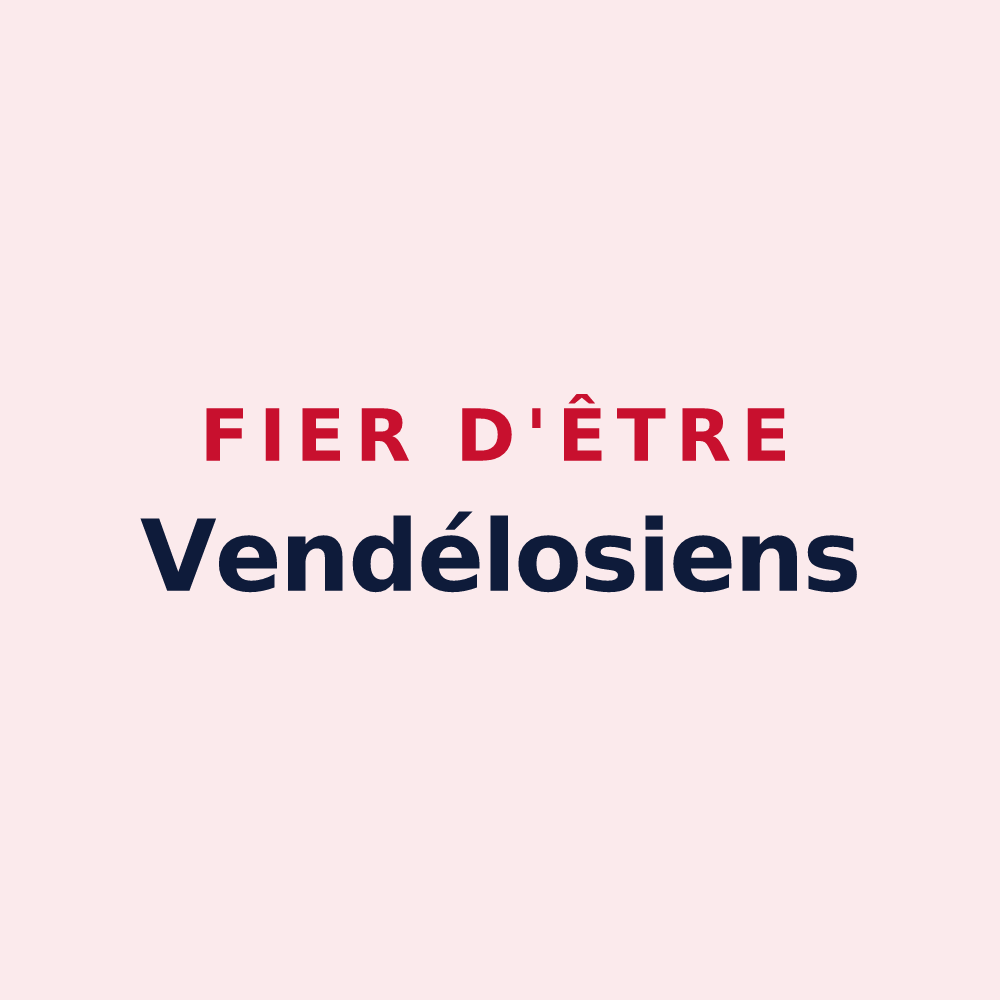 Magnet « Fier d'être Vendélosiens » — design pour Vendhuile