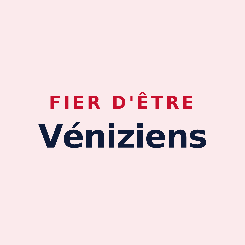 Magnet « Fier d'être Véniziens » — design pour Venise