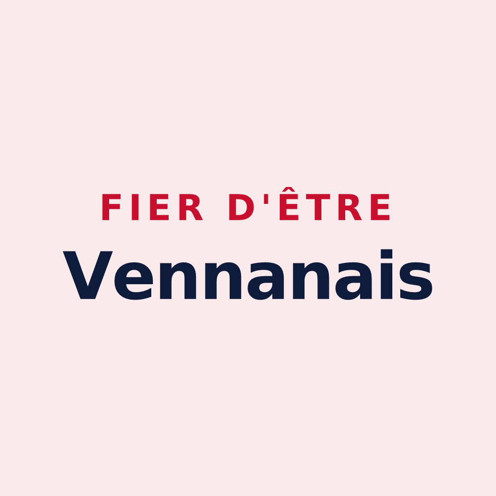 Magnet « Fier d'être Vennanais » — design pour Vennans