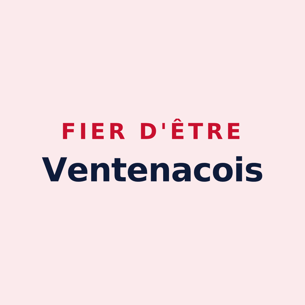 Magnet « Fier d'être Ventenacois » — design pour Ventenac-en-Minervois