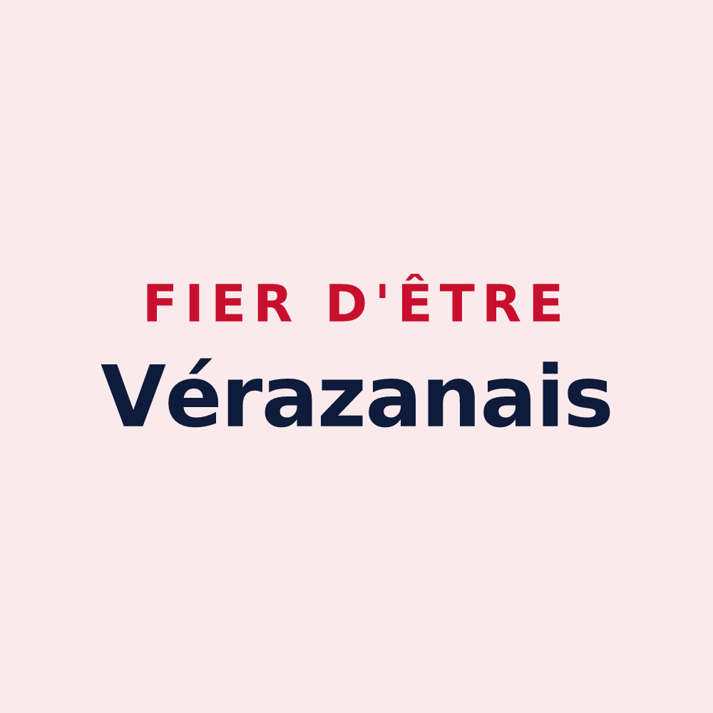 Magnet « Fier d'être Vérazanais » — design pour Véraza