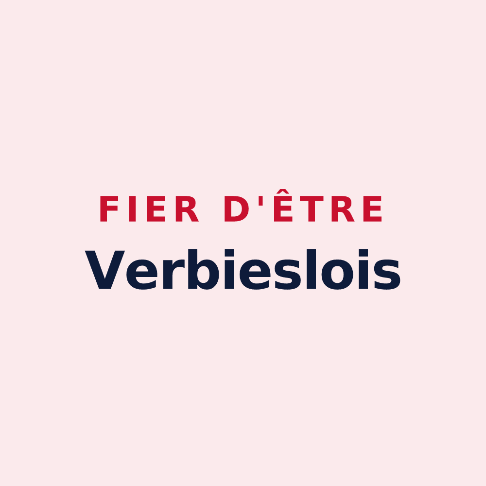 Magnet « Fier d'être Verbieslois » — design pour Verbiesles