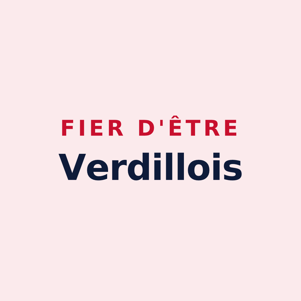 Magnet « Fier d'être Verdillois » — design pour Verdille