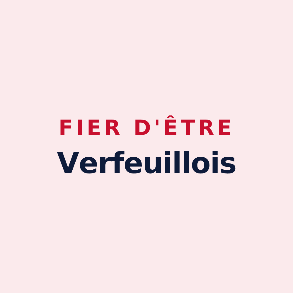 Magnet « Fier d'être Verfeuillois » — design pour Verfeuil