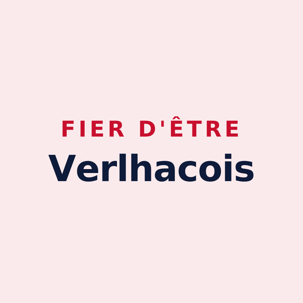 Magnet « Fier d'être Verlhacois » — design pour Verlhac-Tescou