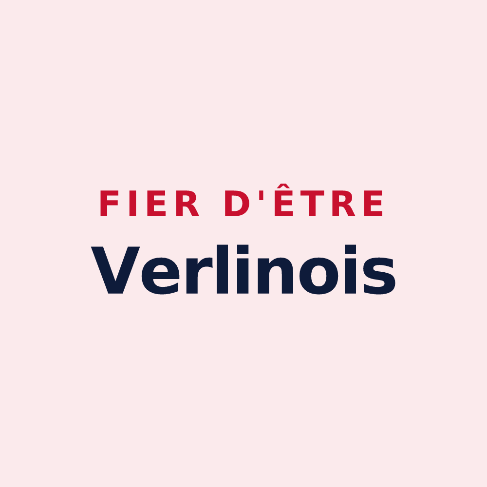 Magnet « Fier d'être Verlinois » — design pour Verlin