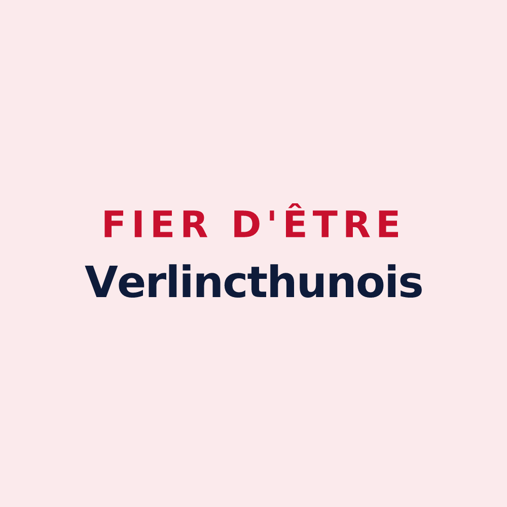 Magnet « Fier d'être Verlincthunois » — design pour Verlincthun