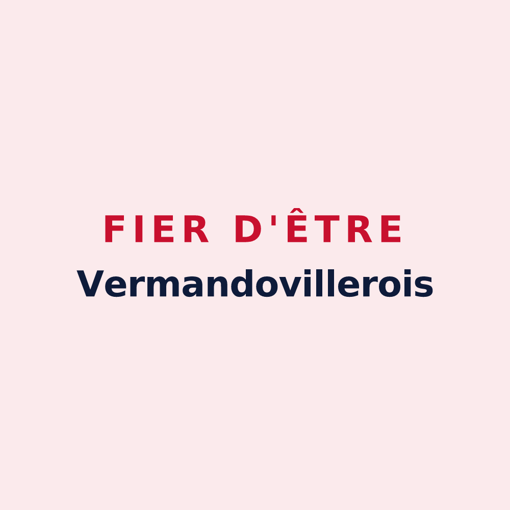 Magnet « Fier d'être Vermandovillerois » — design pour Vermandovillers