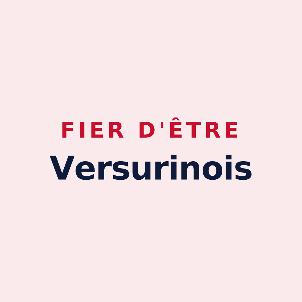 Magnet « Fier d'être Versurinois » — design pour Verneuil-sur-Igneraie
