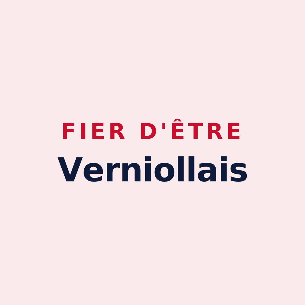 Magnet « Fier d'être Verniollais » — design pour Verniolle