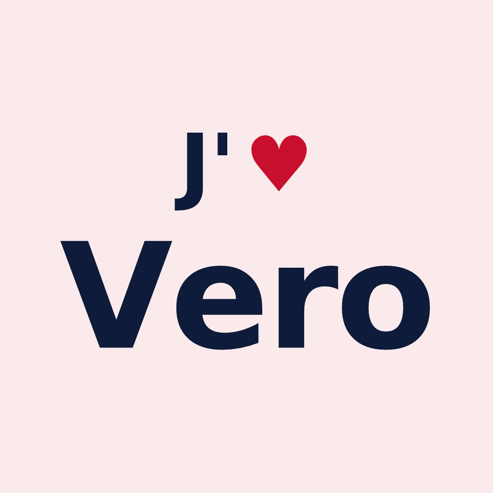 Magnet personnalisé Vero — design J'aime Vero