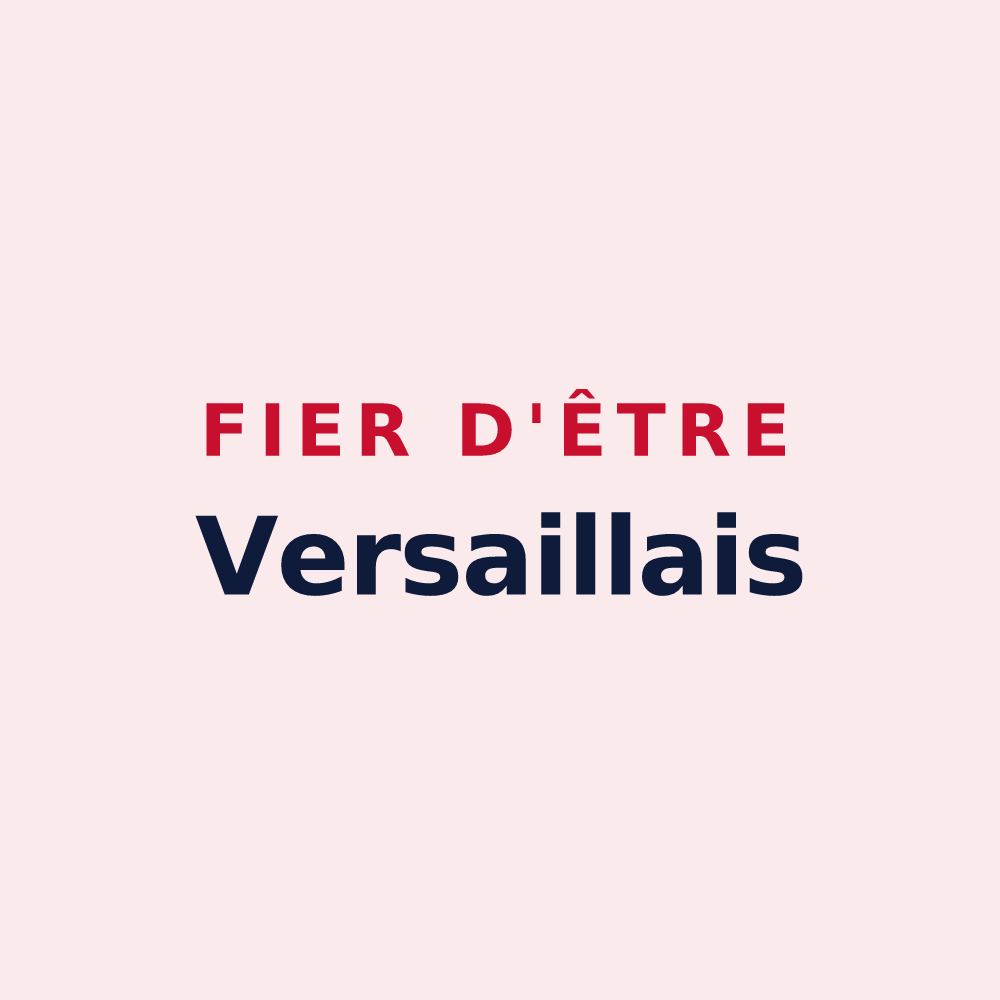 Magnet « Fier d'être Versaillais » — design pour Versailles