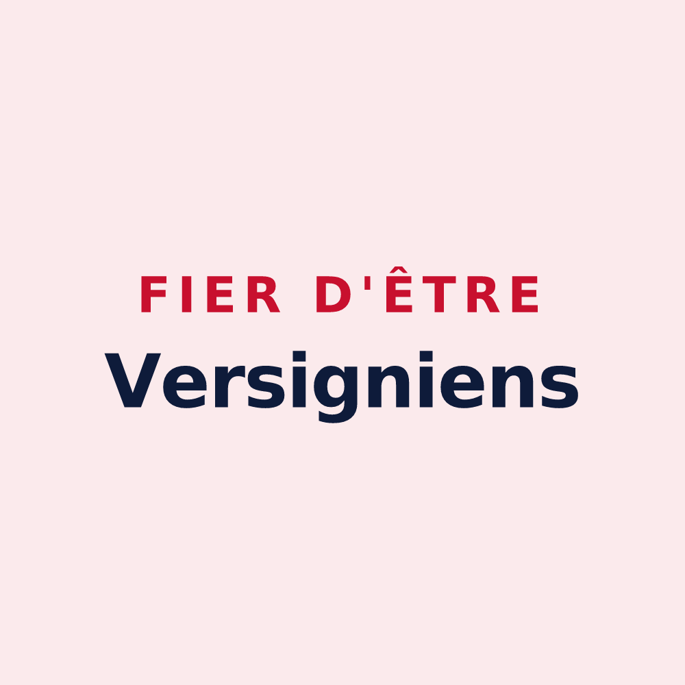 Magnet « Fier d'être Versigniens » — design pour Versigny