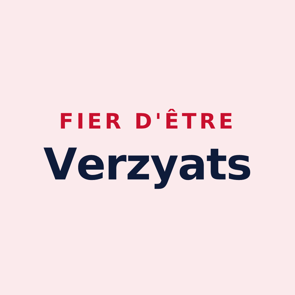 Magnet « Fier d'être Verzyats » — design pour Verzy