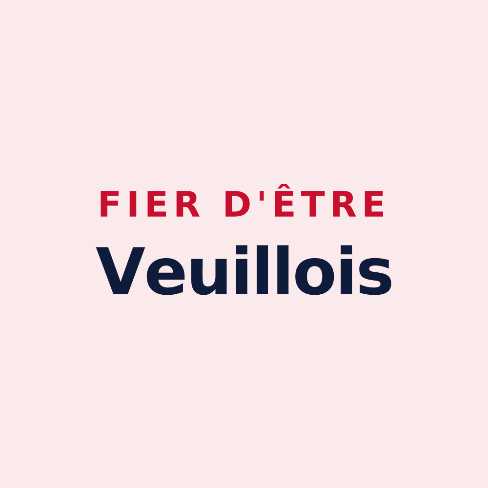 Magnet « Fier d'être Veuillois » — design pour Veuil