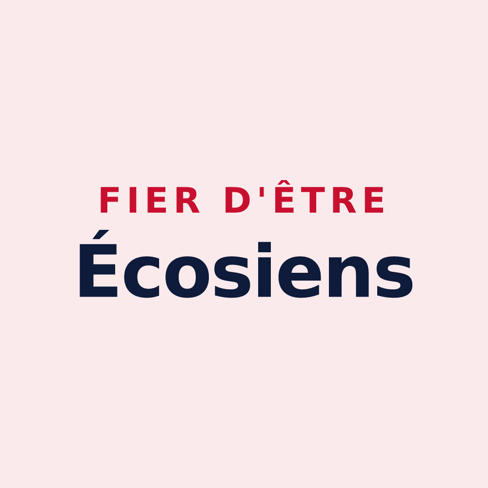 Magnet « Fier d'être Écosiens » — design pour Vexin-sur-Epte