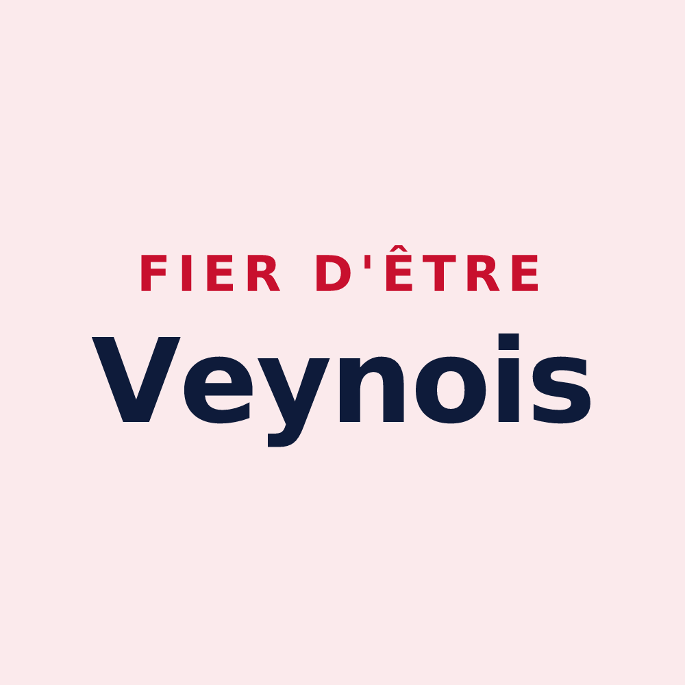 Magnet « Fier d'être Veynois » — design pour Veynes