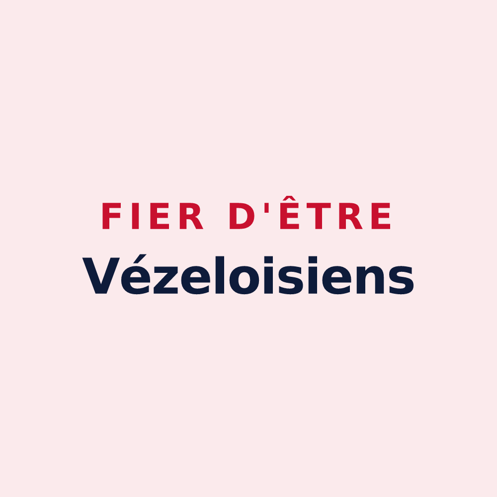 Magnet « Fier d'être Vézeloisiens » — design pour Vézelois