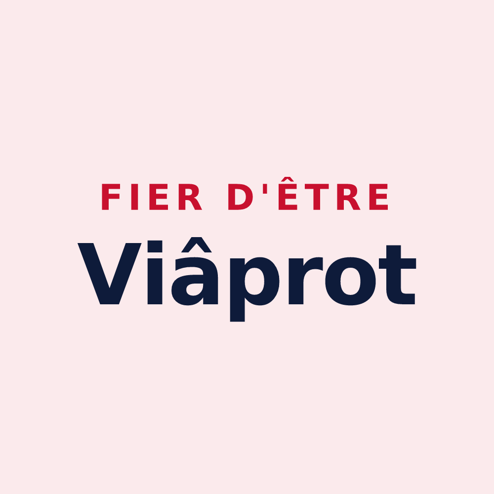 Magnet « Fier d'être Viâprot » — design pour Viâpres-le-Petit