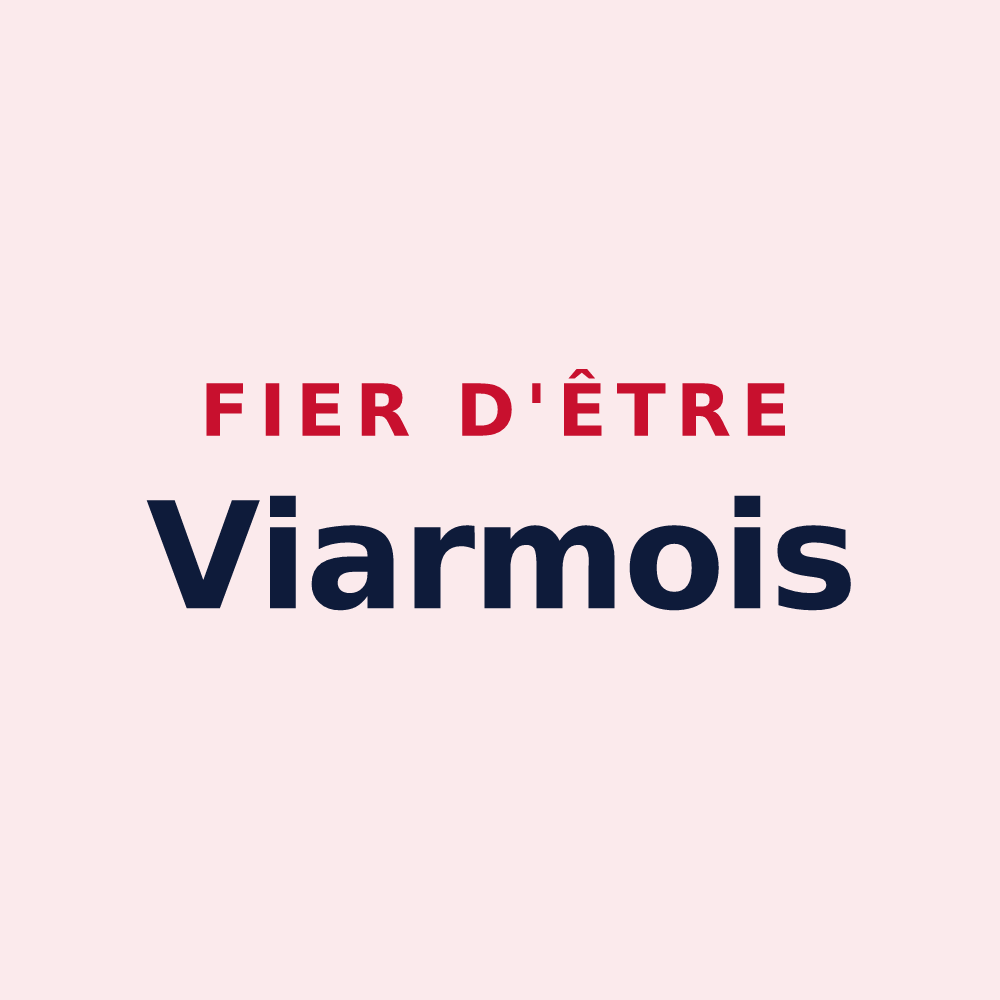 Magnet « Fier d'être Viarmois » — design pour Viarmes