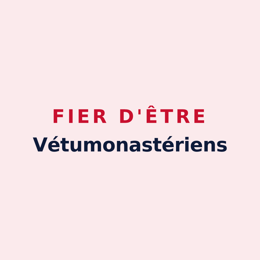 Magnet « Fier d'être Vétumonastériens » — design pour Vieil-Moutier