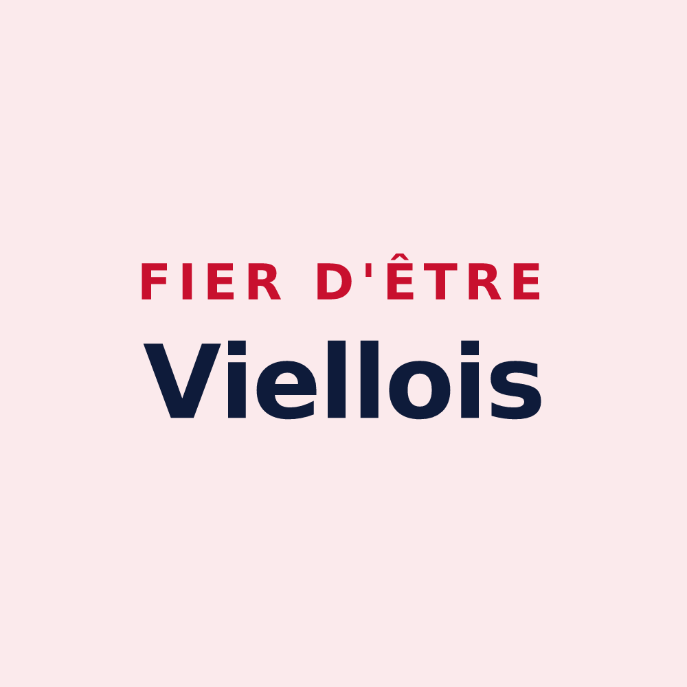 Magnet « Fier d'être Viellois » — design pour Vielle-Louron
