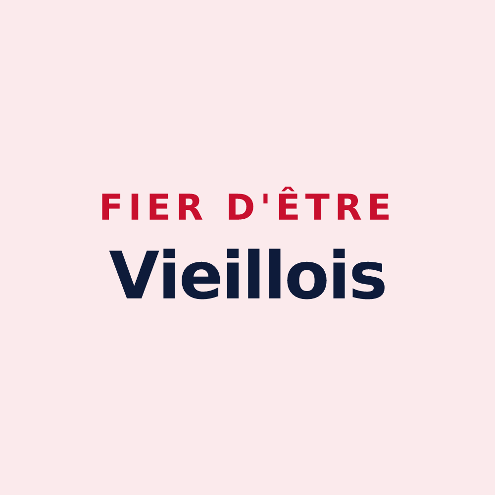 Magnet « Fier d'être Vieillois » — design pour Vielle-Saint-Girons