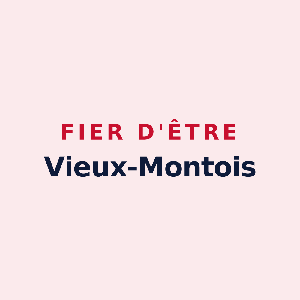 Magnet « Fier d'être Vieux-Montois » — design pour Viels-Maisons