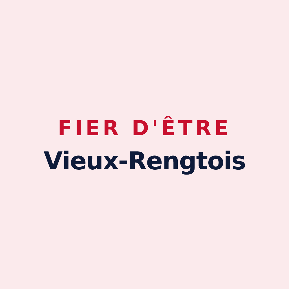 Magnet « Fier d'être Vieux-Rengtois » — design pour Vieux-Reng