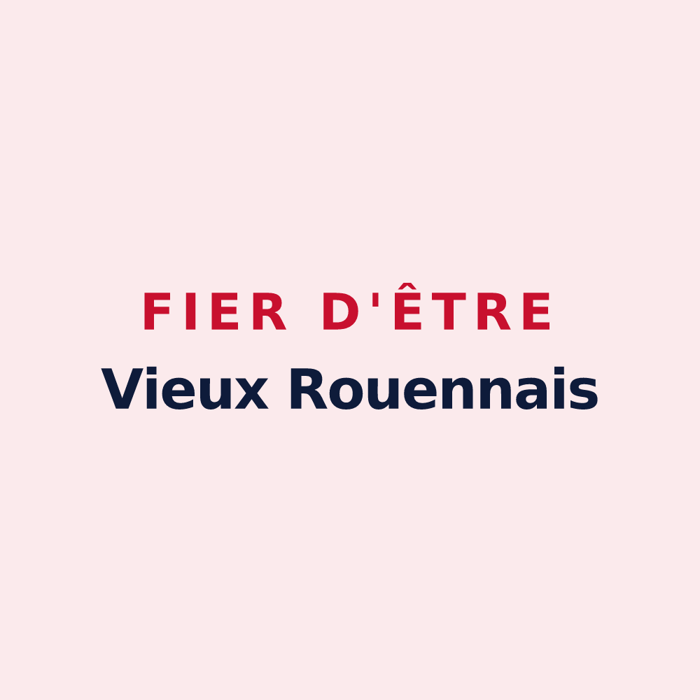 Magnet « Fier d'être Vieux Rouennais » — design pour Vieux-Rouen-sur-Bresle