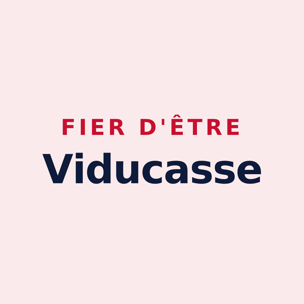 Magnet « Fier d'être Viducasse » — design pour Vieux
