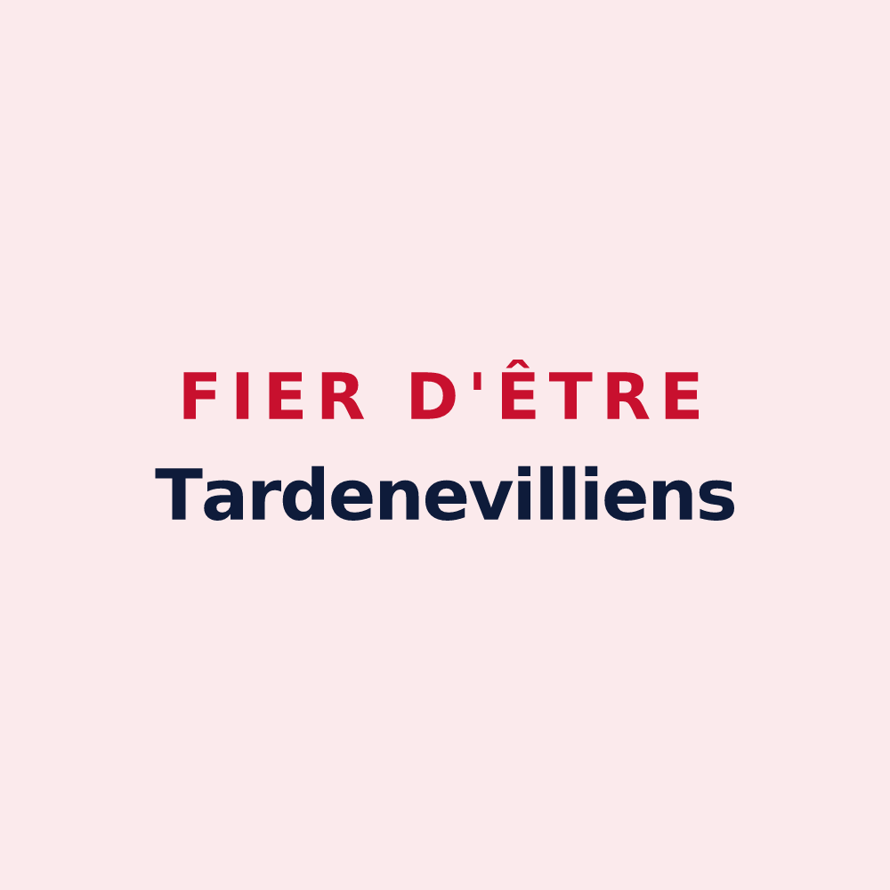 Magnet « Fier d'être Tardenevilliens » — design pour Ville-en-Tardenois