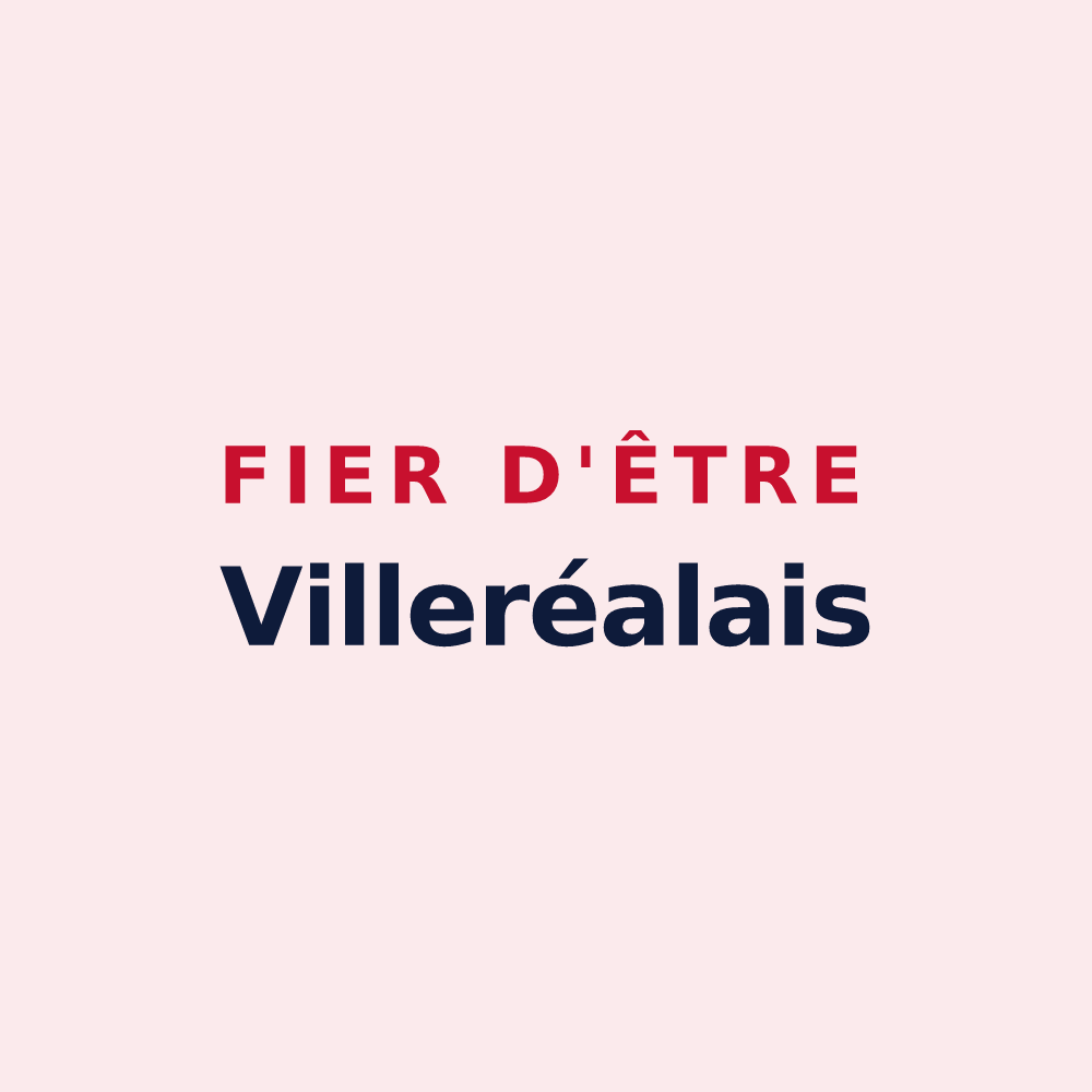 Magnet « Fier d'être Villeréalais » — design pour Villeréal