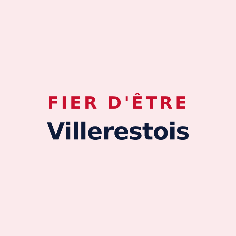 Magnet « Fier d'être Villerestois » — design pour Villerest