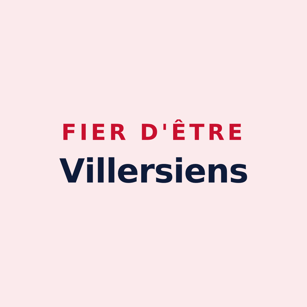 Magnet « Fier d'être Villersiens » — design pour Villers-en-Vexin